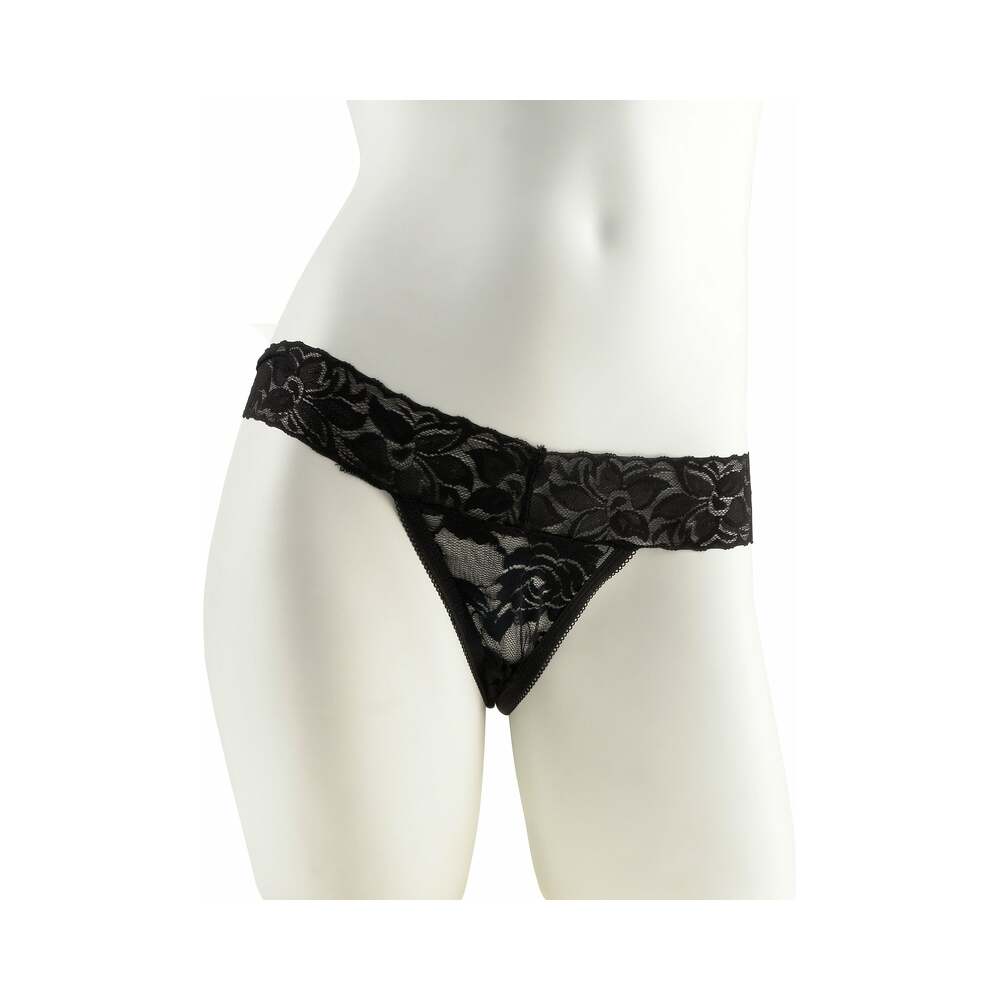 Fetish Fantasy Series Limited Edition Plus Size Remote Control Vibrating Panties Black - Fantasies Boutique