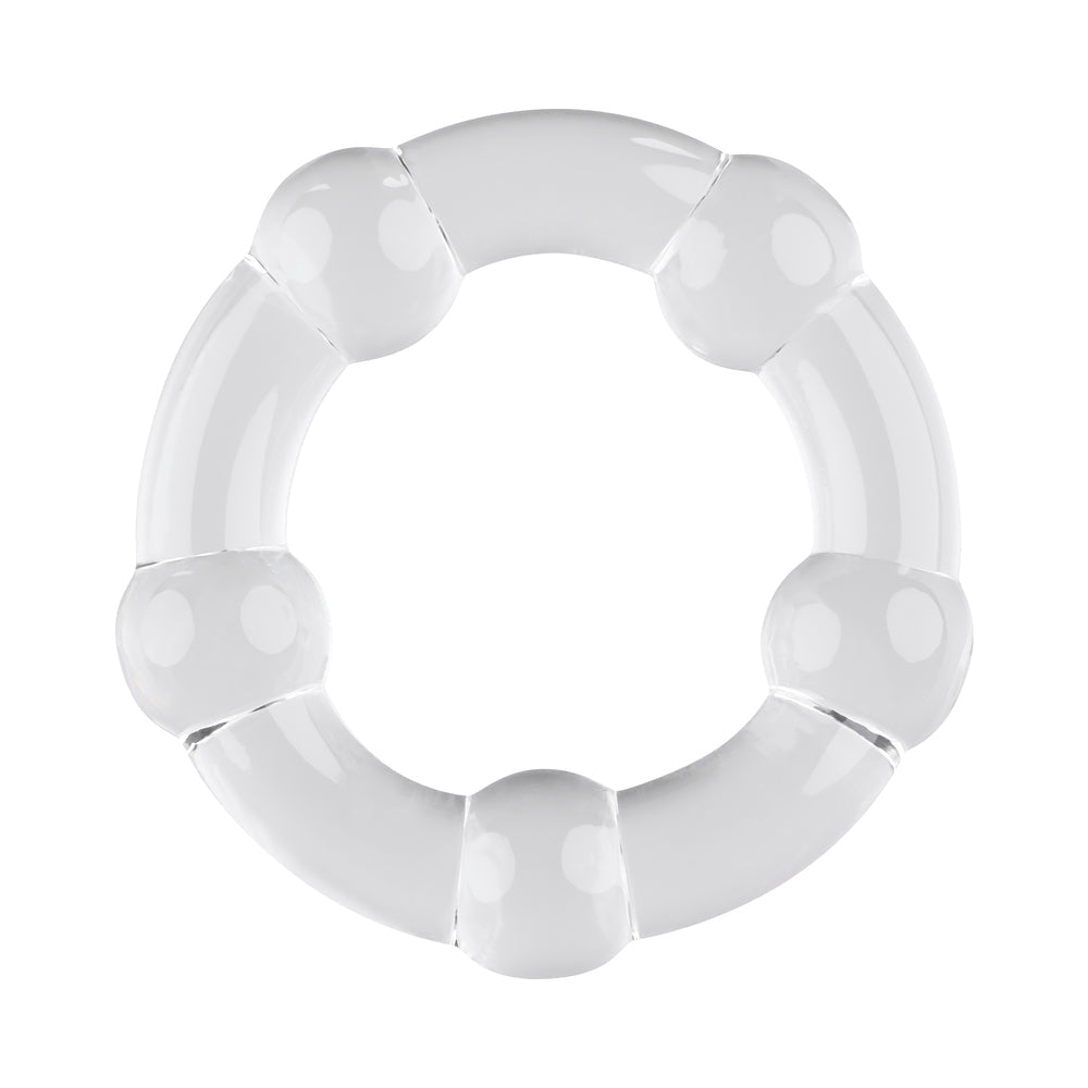 Selopa Erection Rings Cock Ring Set Clear - Fantasies Boutique
