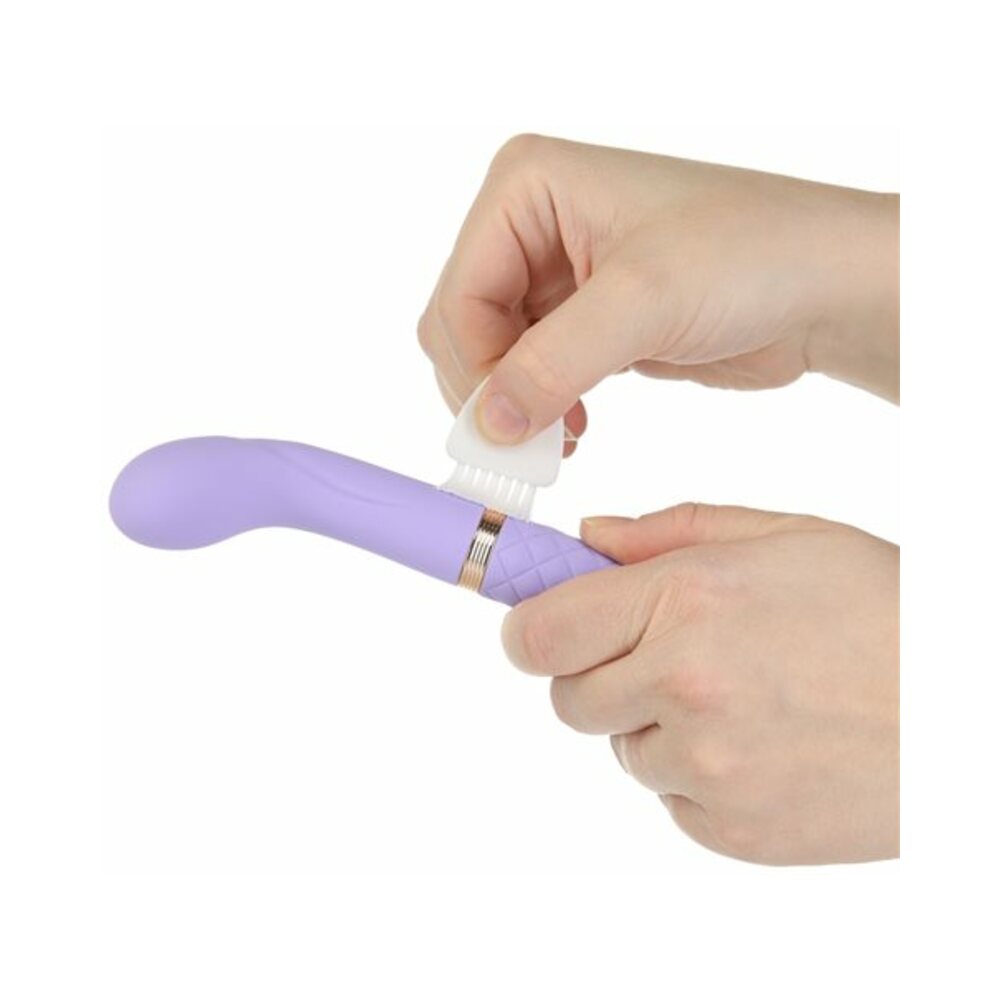 Pillow Talk Special Edition Racy Mini G-Spot Vibrator with Swarovski Crystal Purple - Fantasies Boutique