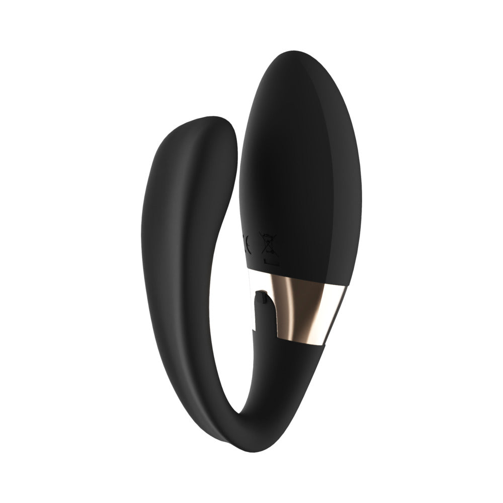 LELO TIANI Harmony Rechargeable Dual Stimulation Couples Vibrator Black - Fantasies Boutique
