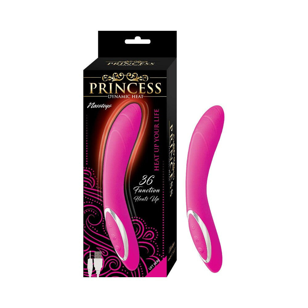 Princess Dynamic Heat G-Spot Vibrator Silicone Pink - Fantasies Boutique