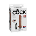 King Cock 7 in. Squirting Cock Realistic Dildo Tan - Fantasies Boutique