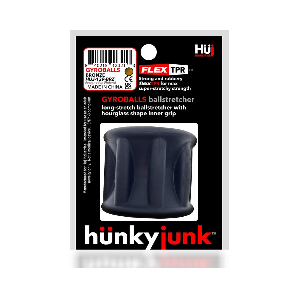 Hunkyjunk Gyroball Ballstretcher Tar Ice - Fantasies Boutique