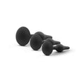 Blush Luxe 3-Piece Silicone Beginner Plug Kit Black - Fantasies Boutique