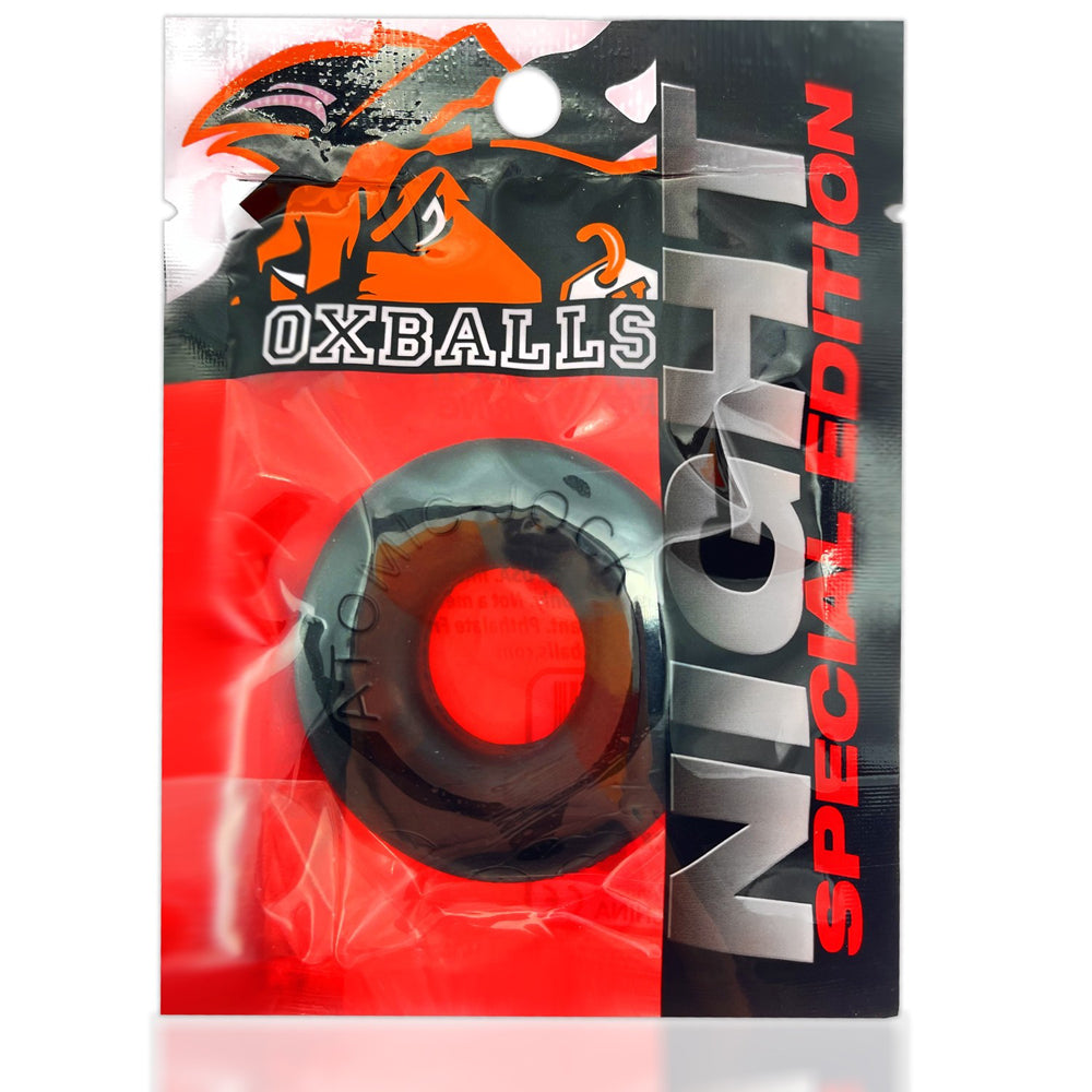 OxBalls Do-Nut-2 Cockring Plus+Silicone Special Edition Night - Fantasies Boutique
