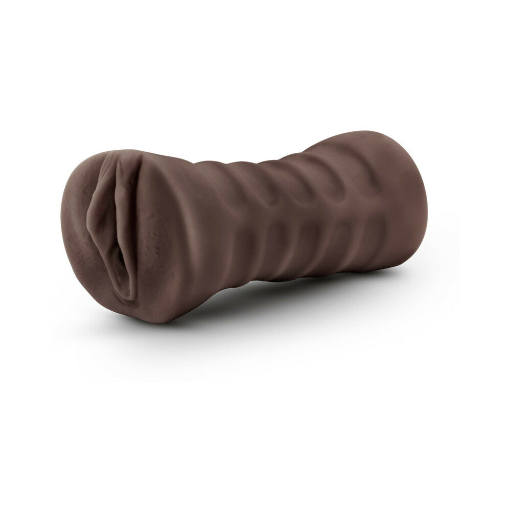 Hot Chocolate Brianna Vagina Stroker with Bullet Vibrator Brown - Fantasies Boutique