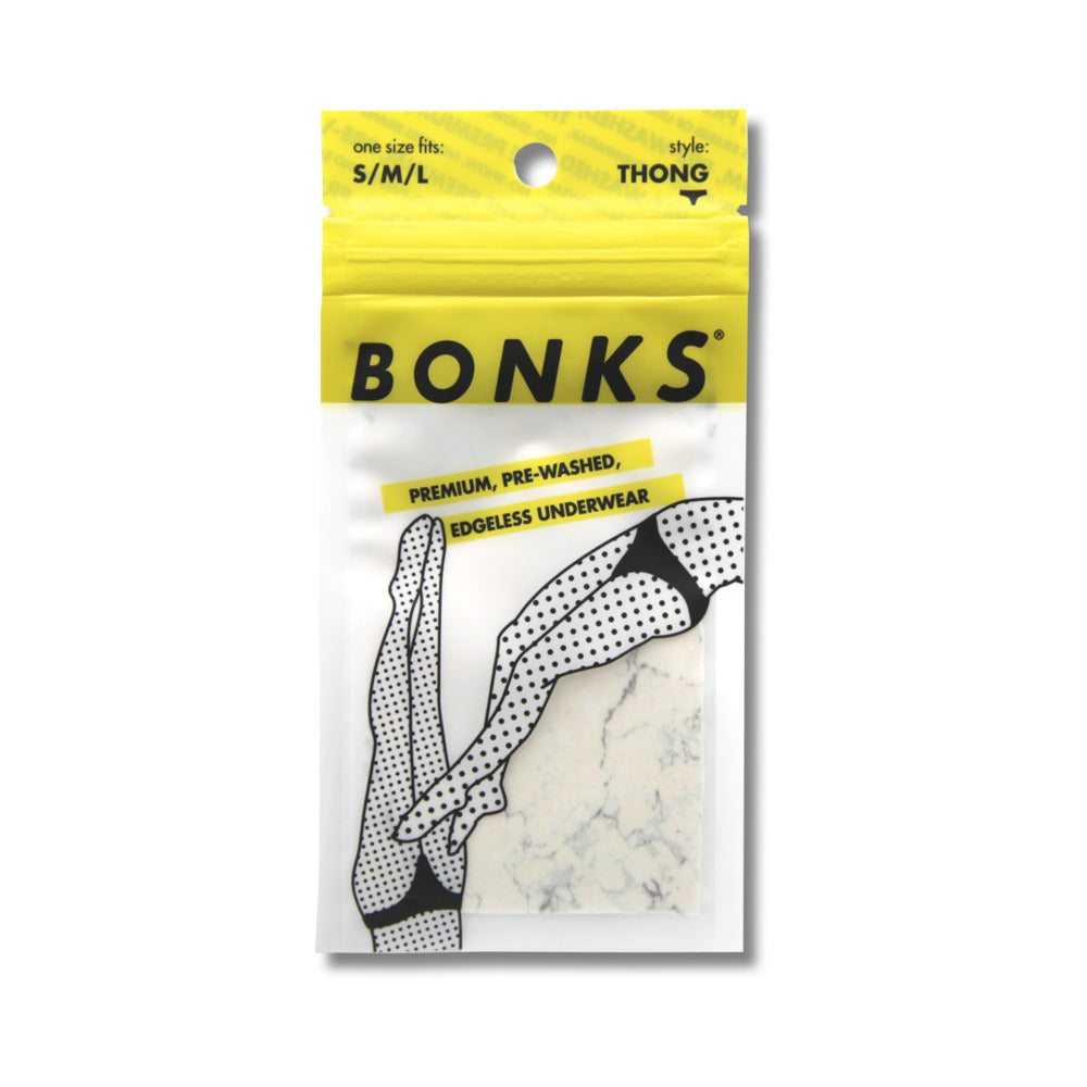 Bonks Rock Bottom Seamless Thong O/S - Fantasies Boutique