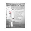 Zero Tolerance Rechargeable Thrusting Stroker With Movie Download White - Fantasies Boutique