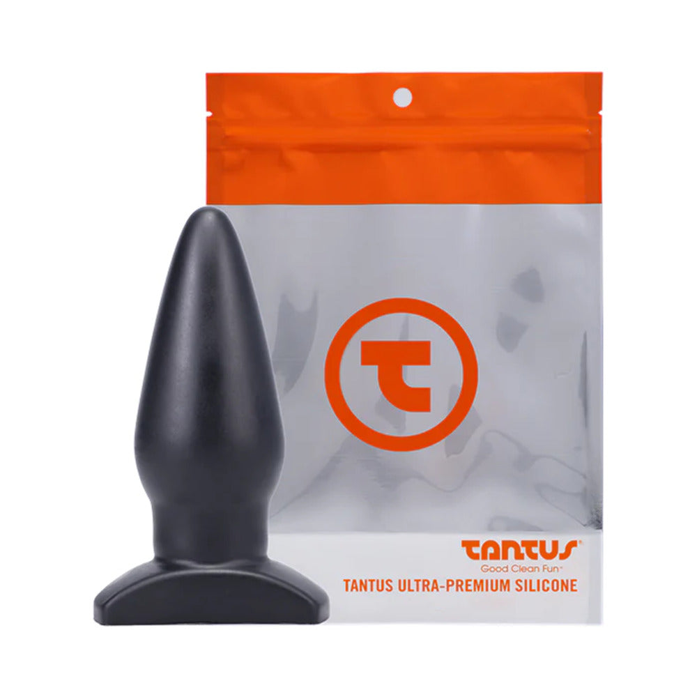 Tantus Ringo Anal Plug Onyx (Bag) - Fantasies Boutique