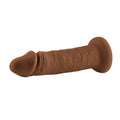 Evolved Rechargeable Vibrating 6 in. Silicone Dildo Dark - Fantasies Boutique