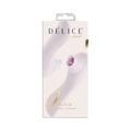 Delice Fleur Clitoral Fluttering & Suction Personal Massager Barely Purple