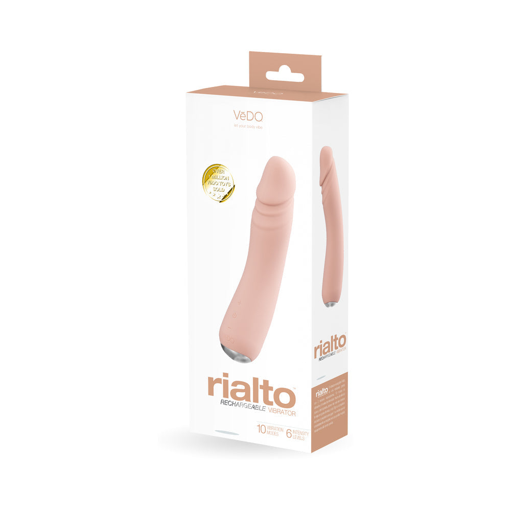 Vedo Rialto Rechargeable Vibe Vanilla - Fantasies Boutique