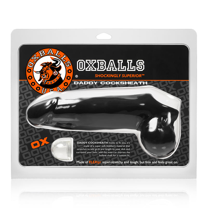 OxBalls Daddy Cocksheath, Black - Fantasies Boutique