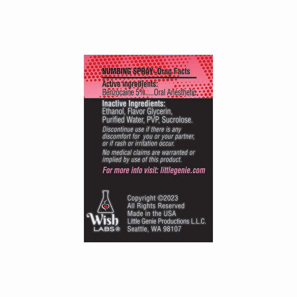 Cheef Relief Throat Spray Cherry 1 oz.