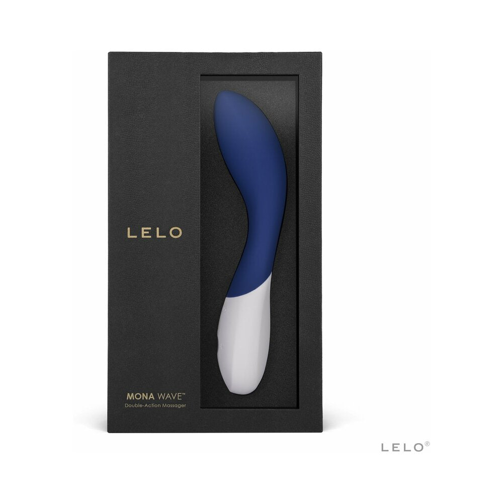 LELO MONA Wave Rechargeable G-Spot Vibrator Midnight Blue - Fantasies Boutique