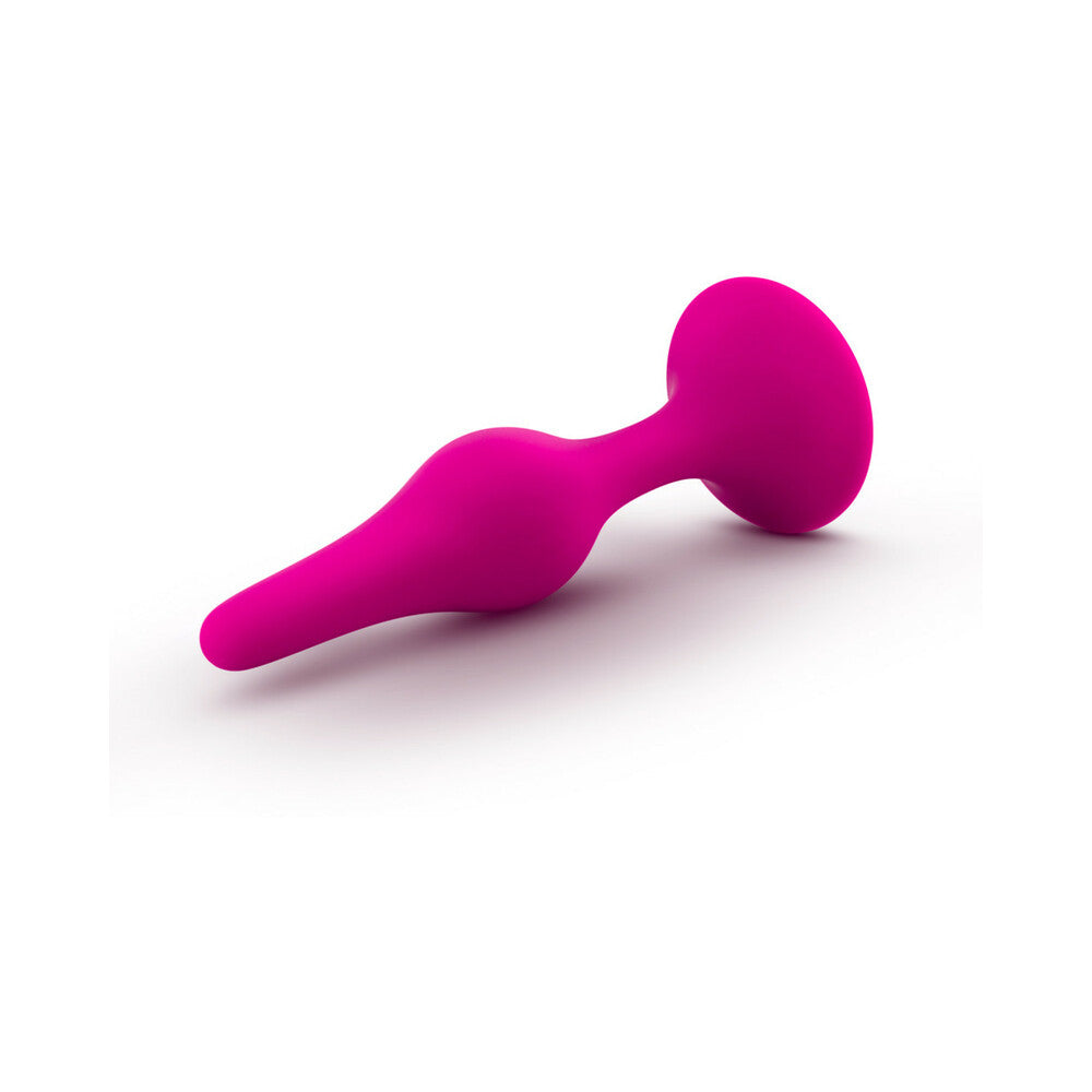 Blush Luxe Silicone Beginner Plug Medium Pink - Fantasies Boutique