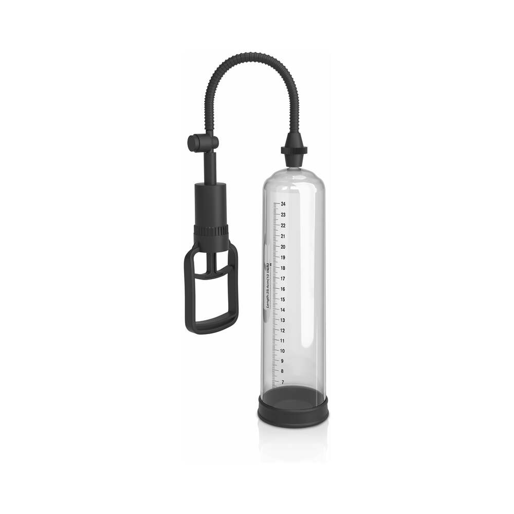Classix XL Penis Enlargement Pump Clear/Black - Fantasies Boutique