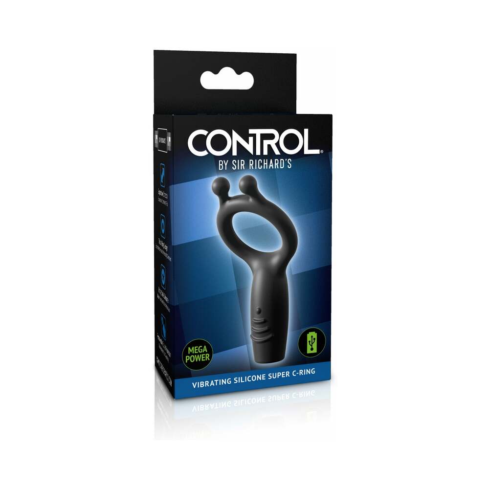 Sir Richard's Control Vibrating Silicone Super C-Ring - Fantasies Boutique