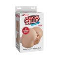 PDX Fuck Me Silly To Go Petite Fantasy Bubble Butt Dual Entry Stroker Beige - Fantasies Boutique