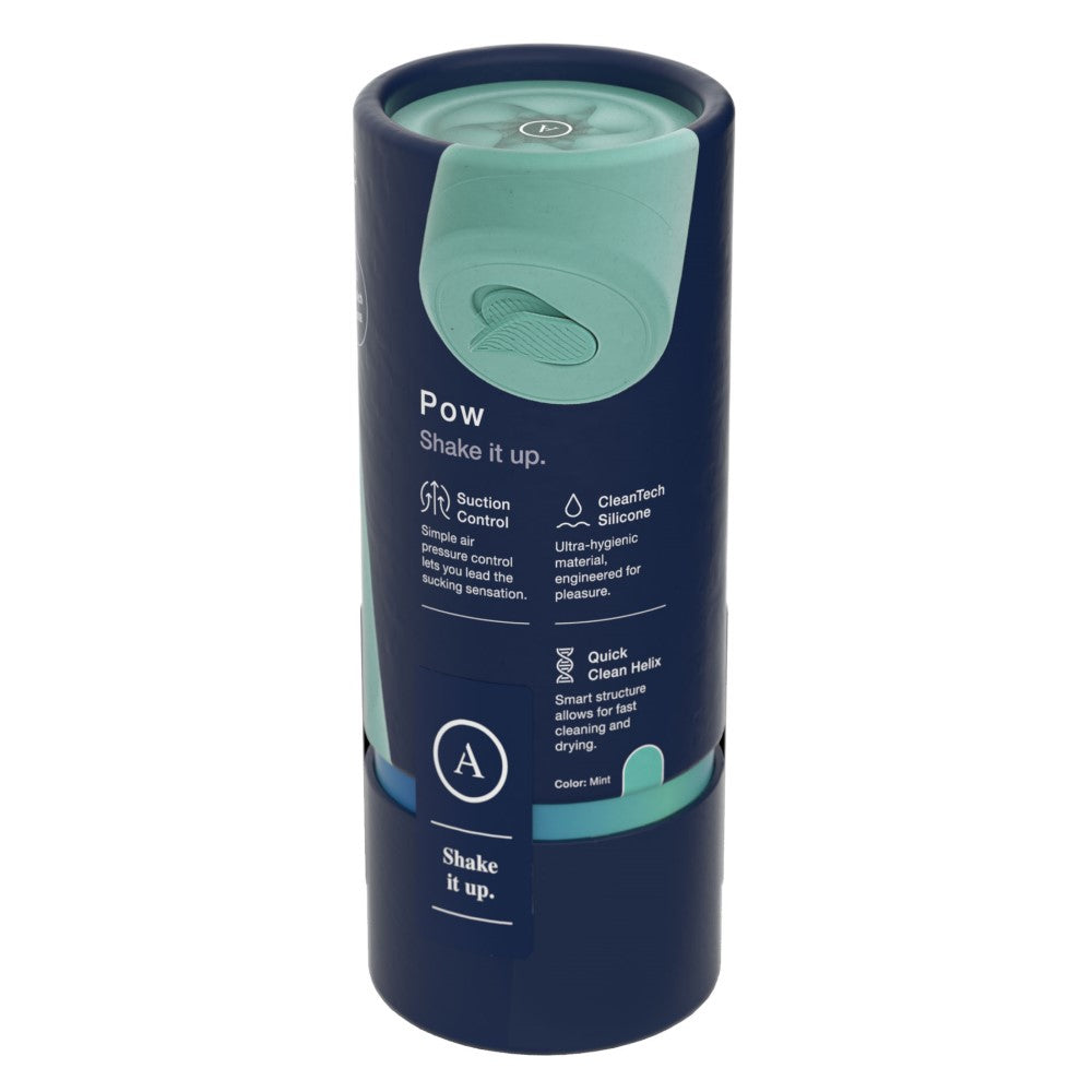 Arcwave Pow Silicone Stroker with Suction Control Mint - Fantasies Boutique