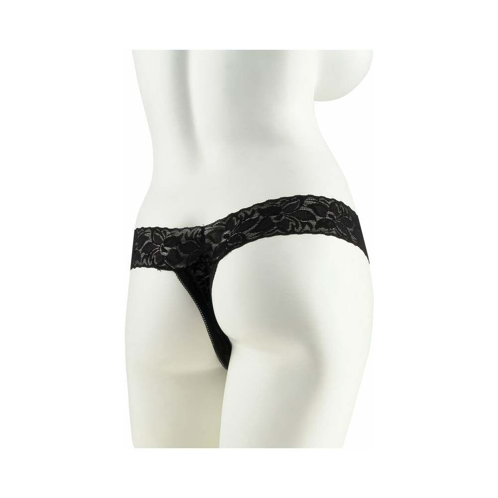 Fetish Fantasy Series Limited Edition Plus Size Remote Control Vibrating Panties Black - Fantasies Boutique
