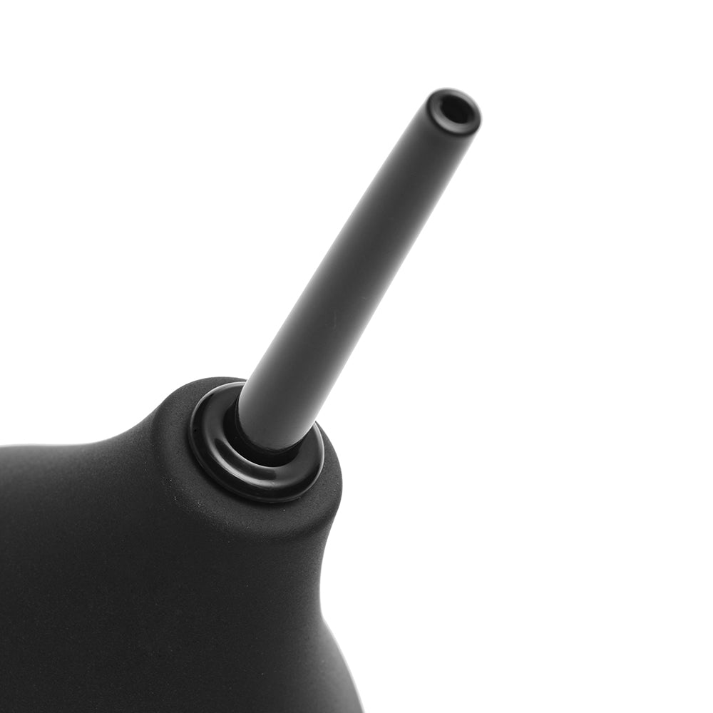 CleanStream Thin Tipped Enema Bulb Black