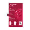 Womanizer Premium 2 Rechargeable Silicone Luxurious Pleasure Air Clitoral Stimulator Bordeaux - Fantasies Boutique