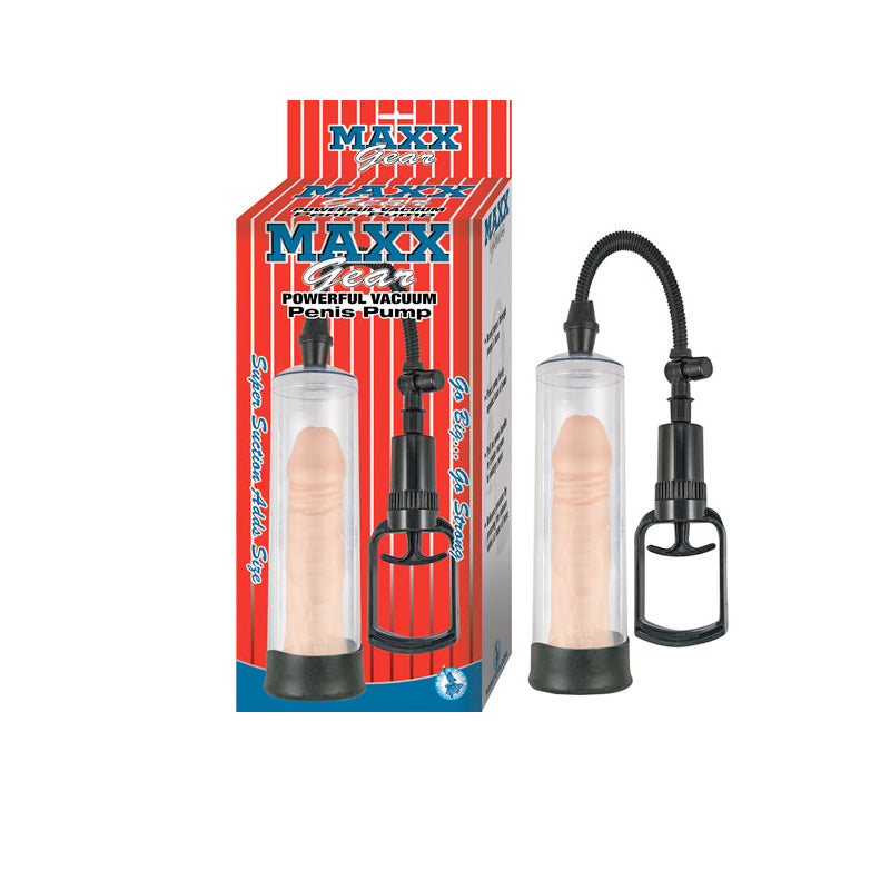 Maxx Gear Powerful Vacuum Penis Pump Clear - Fantasies Boutique