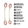 Temptasia Ardor Wrist & Ankle Restraints Pink