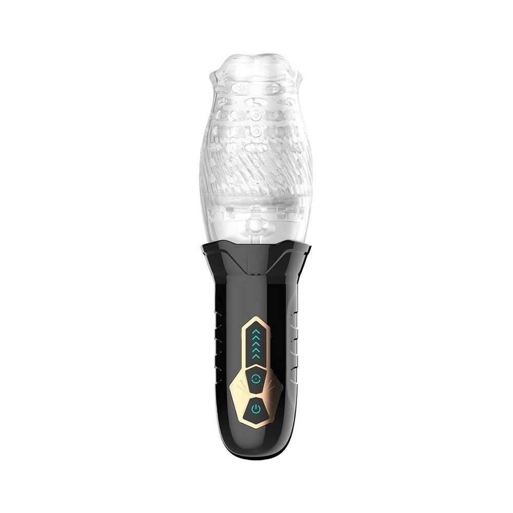 Adam & Eve Adam's Gawk Rotating & Vibrating Masturbator