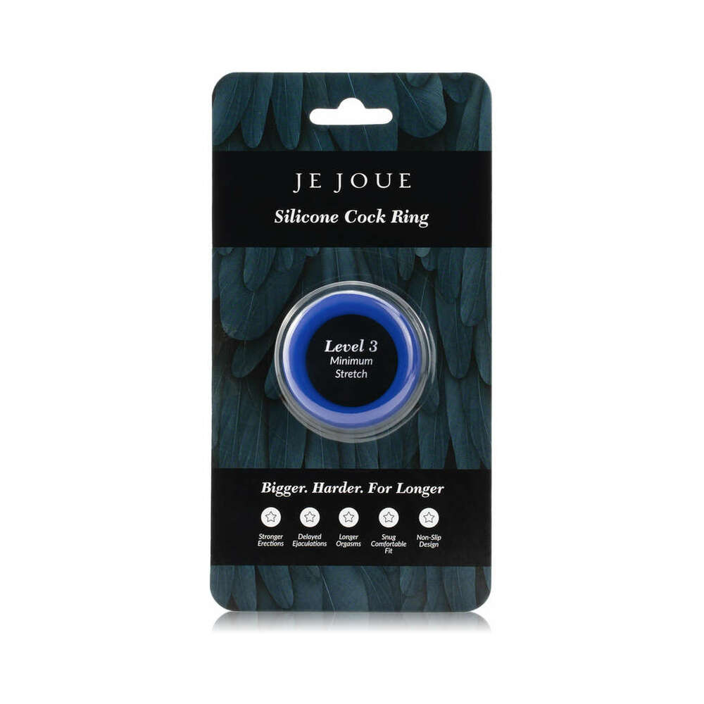 Je Joue Silicone Ring Minimum Stretch Blue - Fantasies Boutique