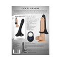 Zero Tolerance Cock Armor Rechargeable Vibrating Silicone Cock Sheath Black - Fantasies Boutique