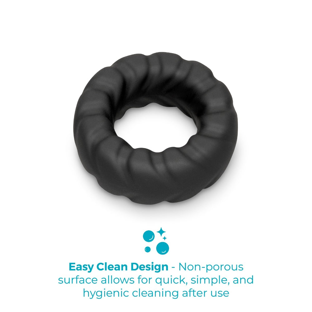b-Vibe Flex Ring Tread Silicone C-Ring