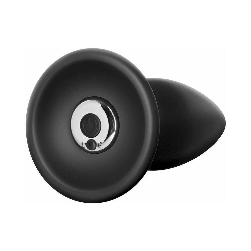 Pipedream Anal Fantasy Elite Collection Small Rechargeable Vibrating Silicone Anal Plug Black - Fantasies Boutique