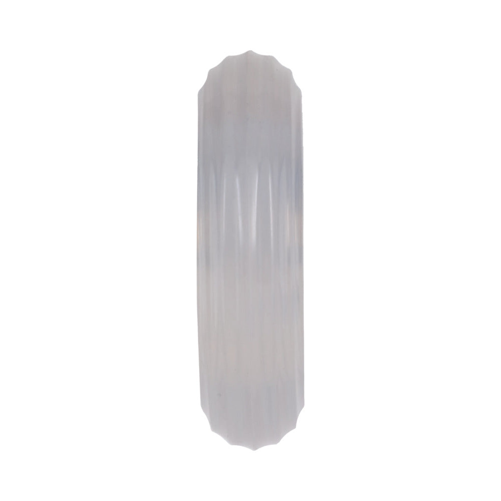 Rock Solid Ribbed Sila-Stretch Donut 1in - Fantasies Boutique