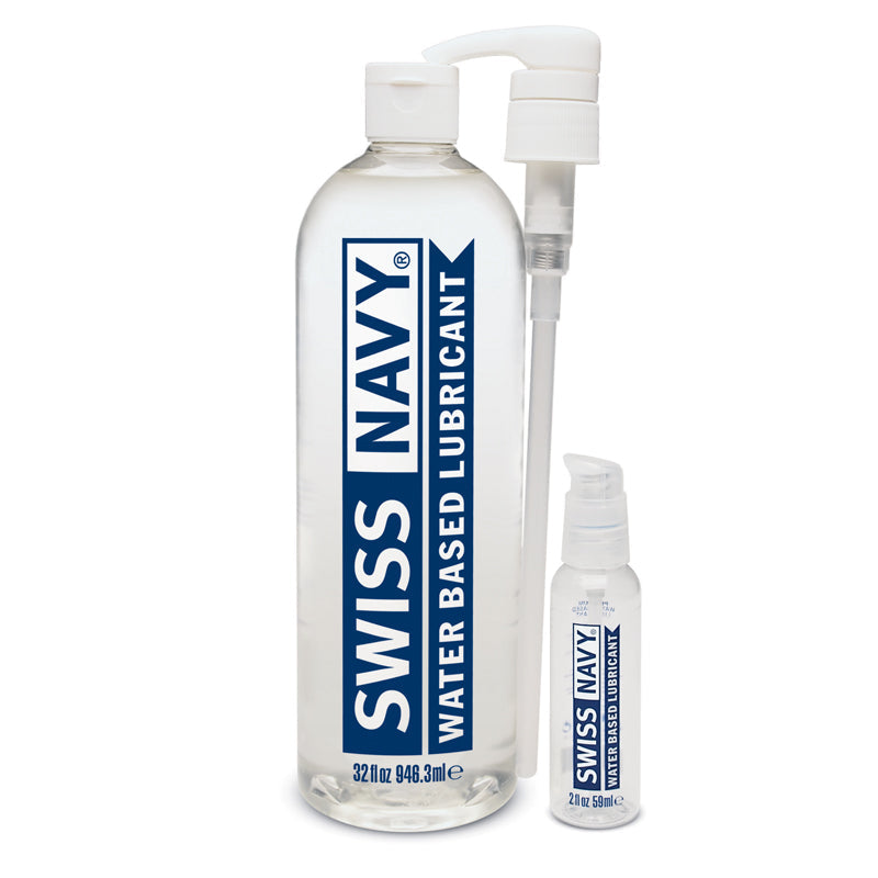 Swiss Navy Water Based Lubricant 32 oz. - Fantasies Boutique