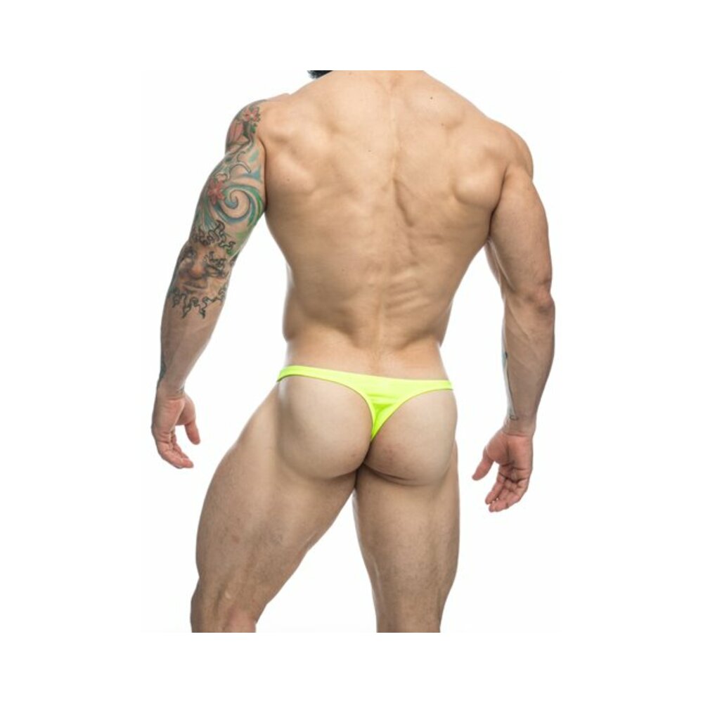 MaleBasics JUSTIN + SIMON Classic Tanga Neon Green S