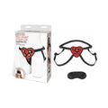 Lux Fetish Red Heart Strap-On Harness - Fantasies Boutique