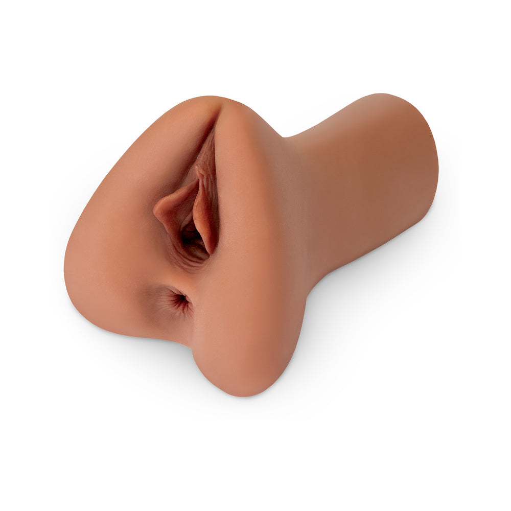 PDX Plus Pick Your Pleasure Stroker XL Brown - Fantasies Boutique