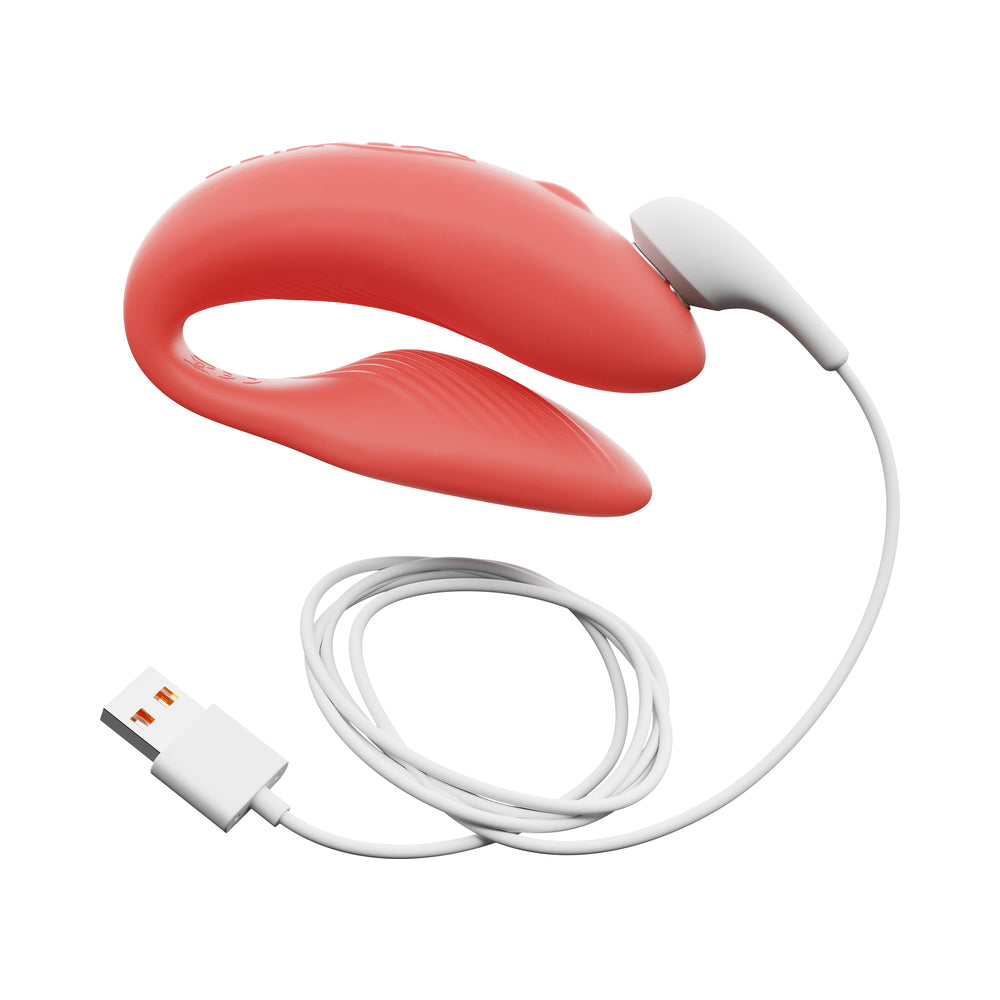 We-Vibe Chorus Couples Vibrator Crave Coral
