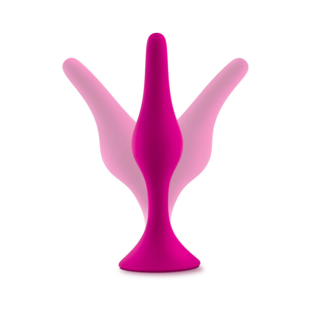 Blush Luxe Silicone Beginner Plug Medium Pink - Fantasies Boutique