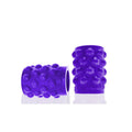 Oxballs Bubbles Nipsuckers Silicone Eggplant - Fantasies Boutique