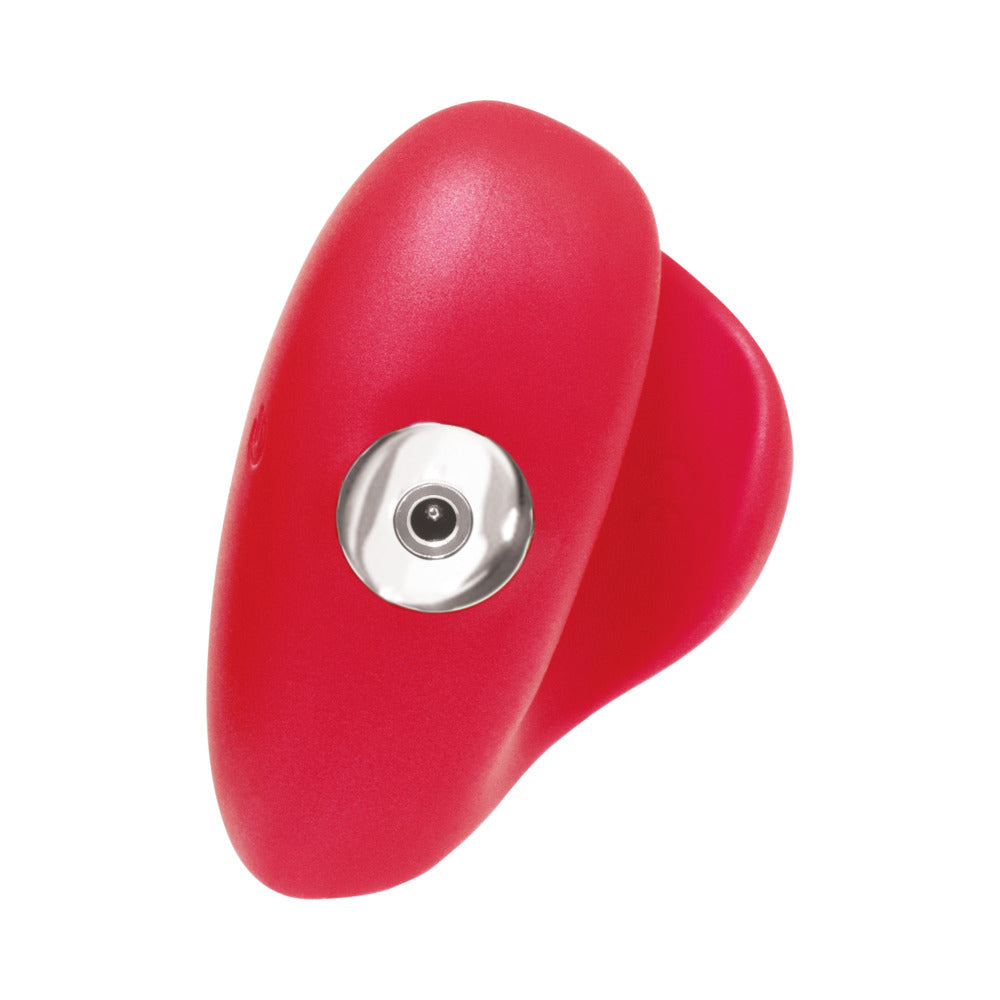 VeDO Amore Rechargeable Pleasure Vibe Red - Fantasies Boutique