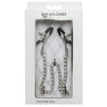 Sportsheets Sex & Mischief Adjustable Chained Nipple Clamps - Fantasies Boutique