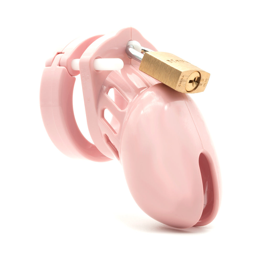 CB-6000S Pink Male Chastity Cage - Fantasies Boutique