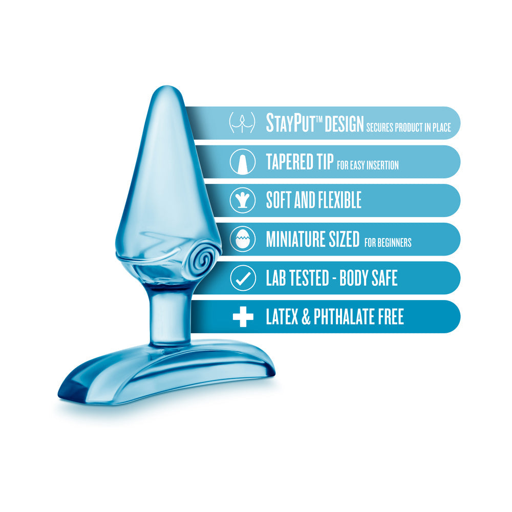 Blush Play With Me Jolly Plug Blue - Fantasies Boutique