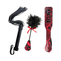 Nasstoys Lovers Kits Whip, Spank & Tickle 3-Piece Set