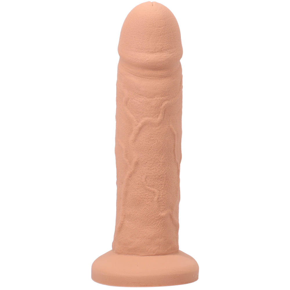 Tantus Sam O2 Vibrating Dual Density Dildo Kit Caramel (Bag) - Fantasies Boutique