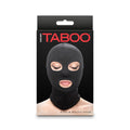 Hustler Taboo Eyes  & Mouth Hood Black