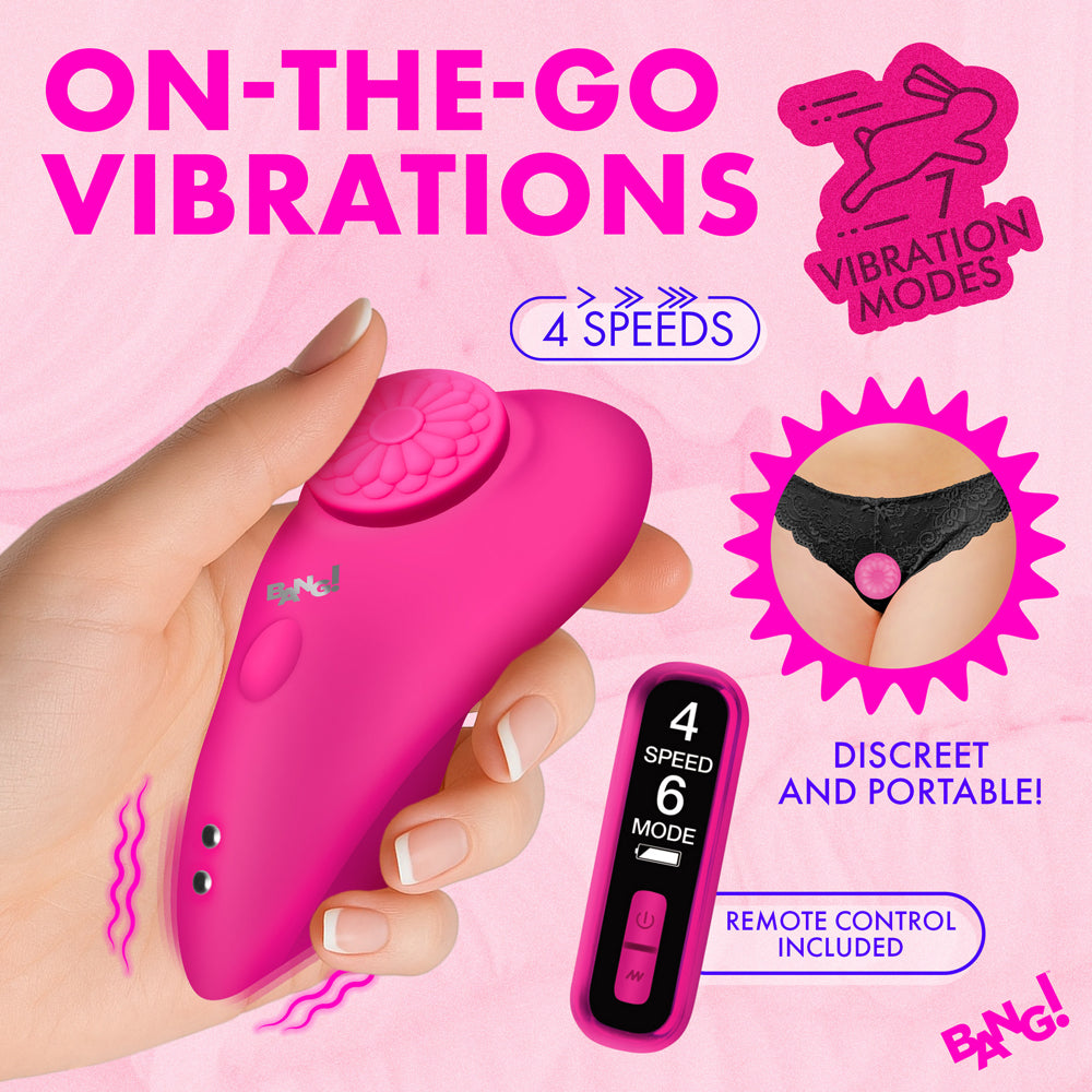 BANG! Silicone Panty Vibe with Digital Remote
